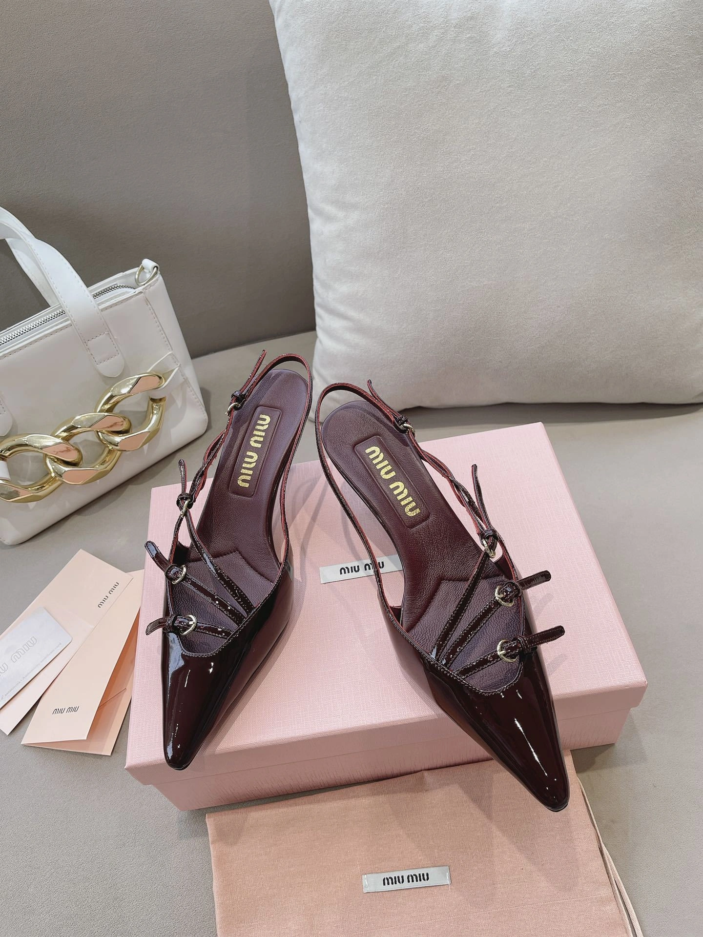 COCO-- 7iu7iu 5I013E_069_F0D27_F_M055 cowhide sheepskin Heel height：5.5cm item: E-X158F2795T